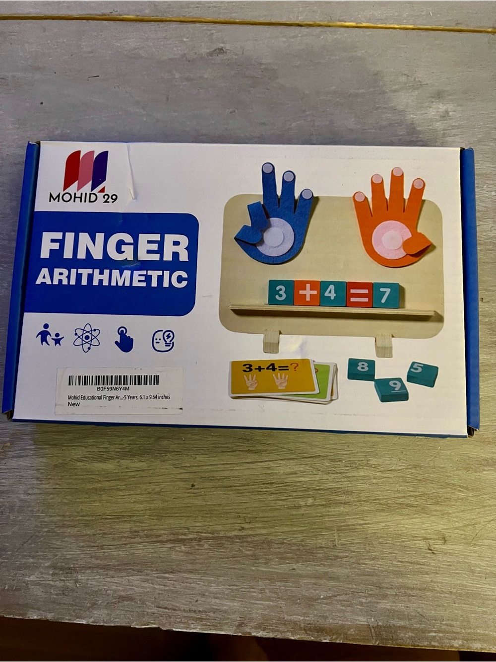 New Mohid Educational Learning Toy Finger Math Game Arithmetic